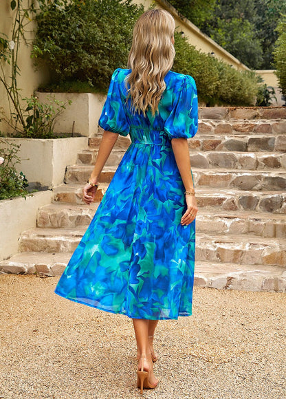Robe Femme - Maxi Longue Imprimé Fleuri