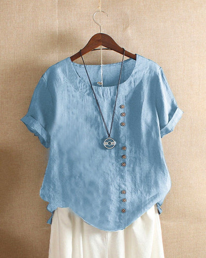 Emma Soft and Breathable Cotton Blouse
