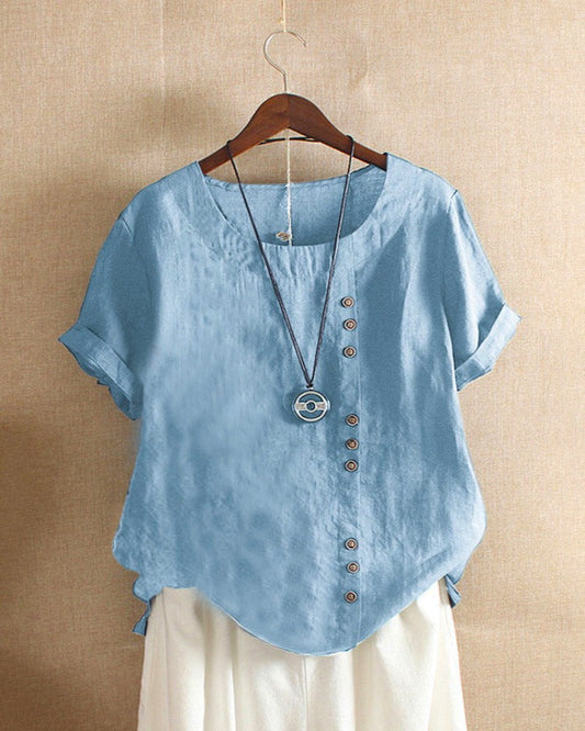 Emma Soft and Breathable Cotton Blouse
