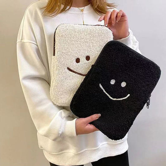 Léa – Elegant soft cotton sleeve for MacBook & iPad