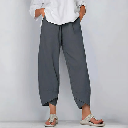 Léa – Pantalon en Lin Doux et Respirant