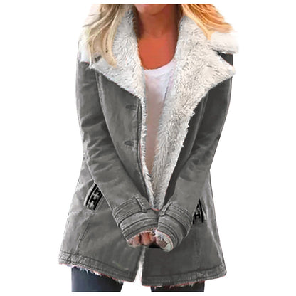 Sophie – Élégante veste chaude à col tailleur pour l’hiver