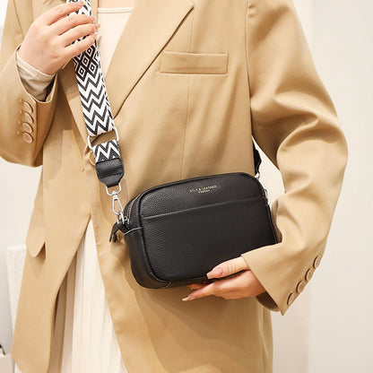Clara elegant leather shoulder bag