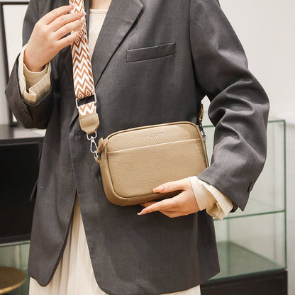 Clara elegant leather shoulder bag