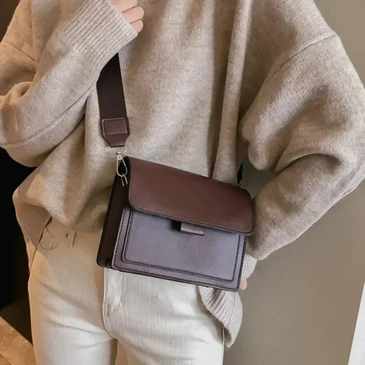 Sophie Elegant Leather Flap Bag