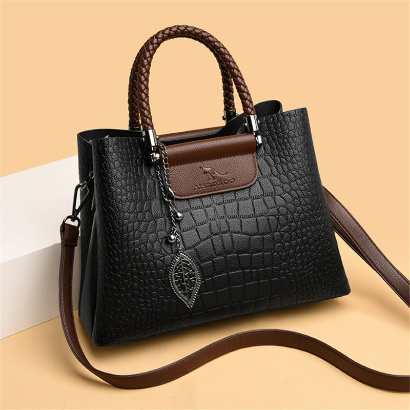 Sophie – Élégant Sac à Main en Cuir Véritable