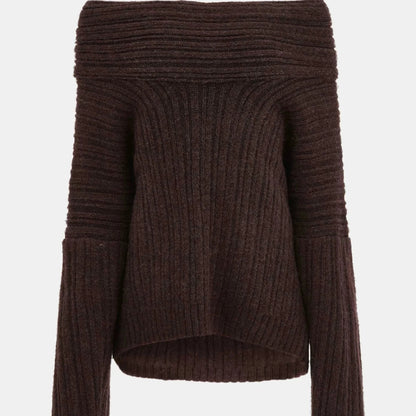 Pull Large à Manches Longues pour Femme