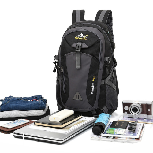 Sac À Dos De Randonnée 40L Avec Adaptateur USB Pour Randonneurs Connectés