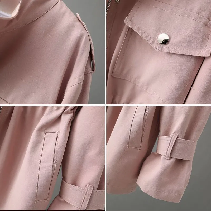 Léa – Veste utility cintrée avec poches multiples