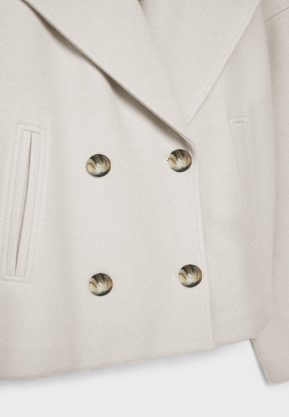 Sophie – Elegant Short Double-Breasted Jacket