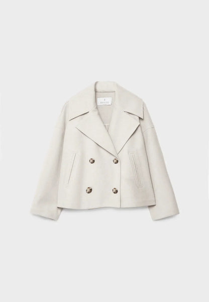 Sophie – Elegant Short Double-Breasted Jacket