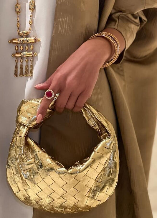Sophie Mini Woven Elegant Leather Bag