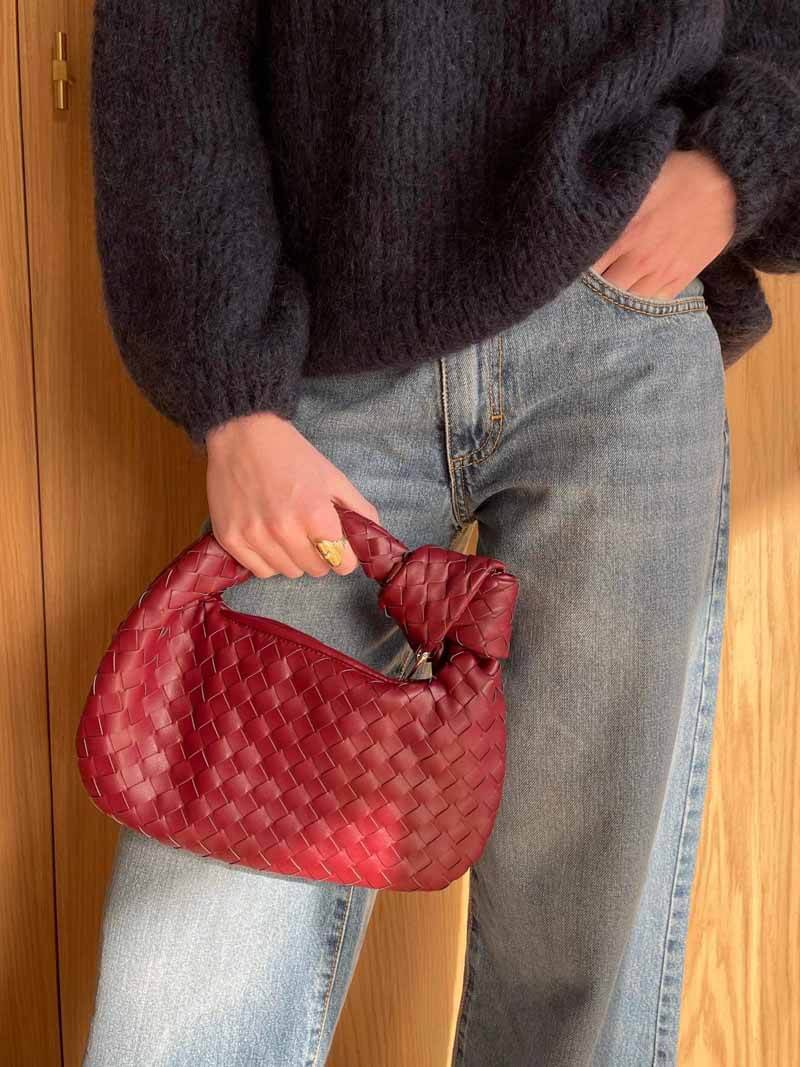 Sophie Mini Woven Elegant Leather Bag