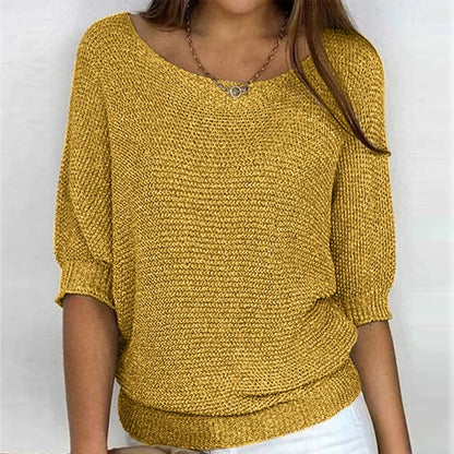 Sophie – Pull doux et élégant en maille premium