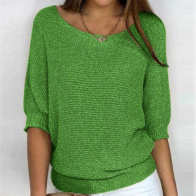 Sophie – Pull doux et élégant en maille premium