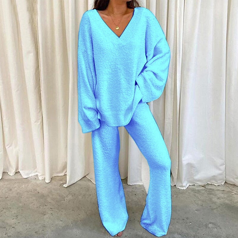 Sophie Ensemble doux et élégant de détente d'été
