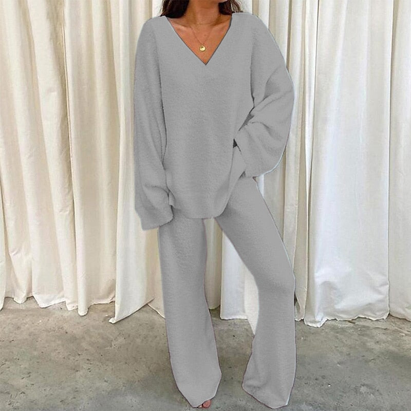 Sophie Ensemble doux et élégant de détente d'été