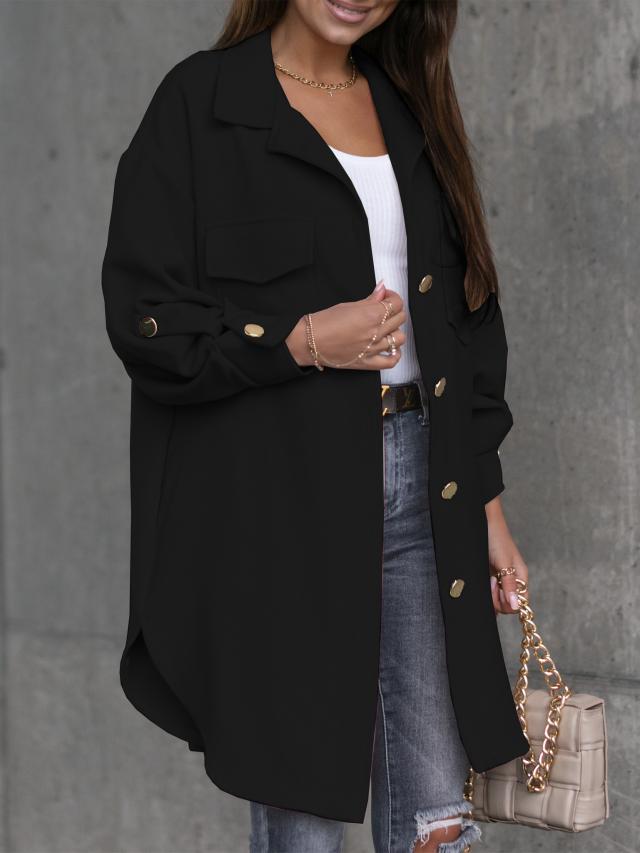 Emma – Veste douce et élégante en laine aspect lin